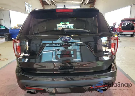 2017 Ford Explorer Sport из США, поврежденный, VIN 1FM5K8GT5HGC09134